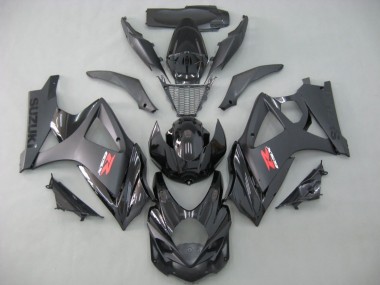 Purchase 2007-2008 Matte Black Glossy Black Suzuki GSXR 1000 Motorcycle Fairings UK
