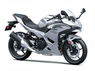 Purchase 2024-2025 Metallic Silver Ninja Kawasaki Ninja 500 EX500R Motorcycle Fairings UK