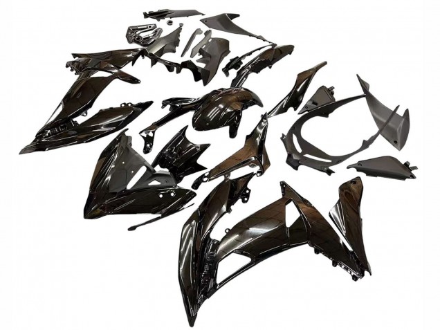 Purchase 2017-2019 Glossy Black Kawasaki Ninja 650 EX650 Motorcycle Fairings UK