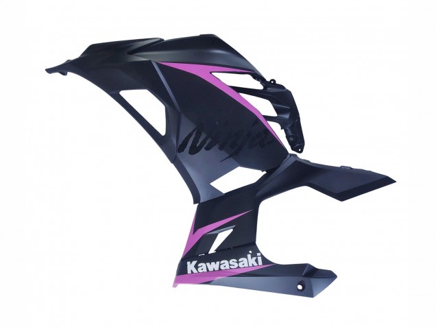 Purchase 2018-2024 Matte Black Pink Kawasaki Ninja 400 Motorcycle Fairings UK