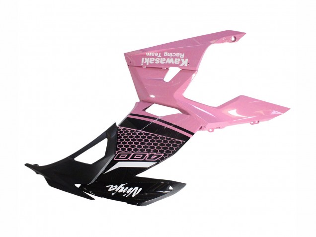 Purchase 2018-2024 Pink Matte Black Honeycomb Kawasaki Ninja 400 Motorcycle Fairings UK