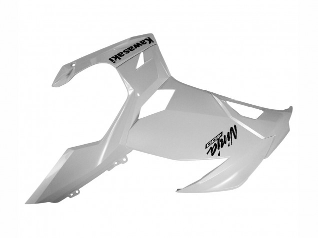 Purchase 2018-2024 Glossy White Kawasaki Ninja 400 Motorcycle Fairings UK