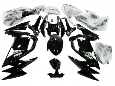 Purchase 2020-2024 Glossy Black Ninja Kawasaki Ninja 650 EX650 Motorcycle Fairings UK