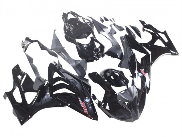 Purchase 2009-2014 Glossy Black BMW S1000RR Motorcycle Fairing UK