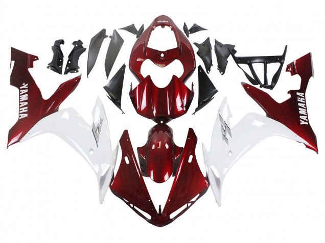 Purchase 2004-2006 Red White Yamaha YZF 1000 R1 Motorcycle Fairings UK