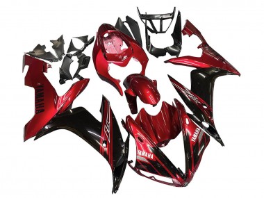Purchase 2004-2006 Red Glossy Black Yamaha YZF 1000 R1 Motorcycle Fairings UK