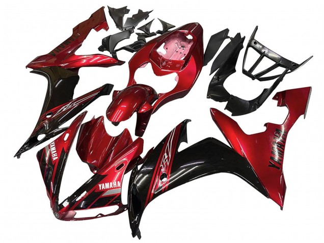 Purchase 2004-2006 Red Glossy Black Yamaha YZF 1000 R1 Motorcycle Fairings UK