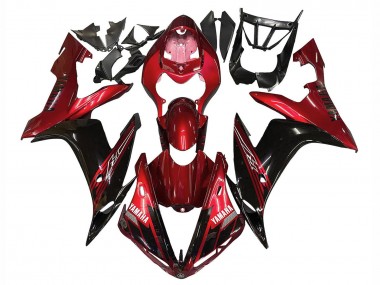 Purchase 2004-2006 Red Glossy Black Yamaha YZF 1000 R1 Motorcycle Fairings UK