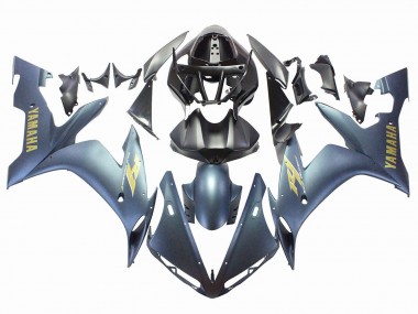 Purchase 2004-2006 Dark Blue Gold Decals Yamaha YZF 1000 R1 Motorcycle Fairings UK