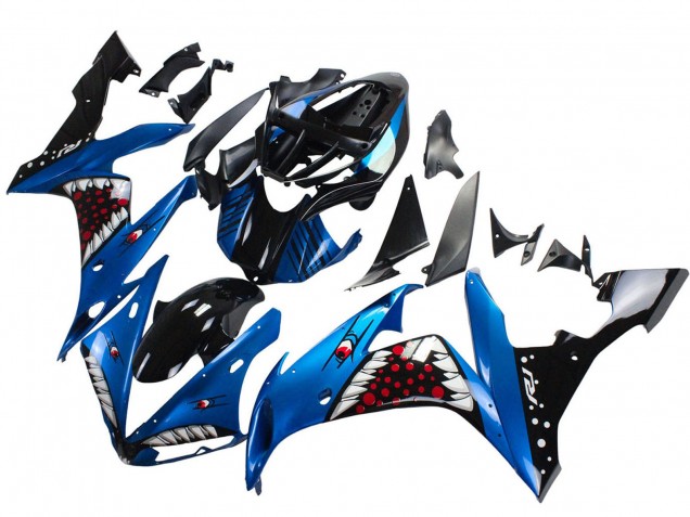 Purchase 2004-2006 Blue Black Red White Shark Yamaha YZF 1000 R1 Motorcycle Fairings UK