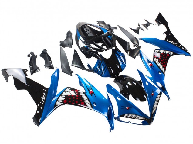 Purchase 2004-2006 Blue Black Red White Shark Yamaha YZF 1000 R1 Motorcycle Fairings UK