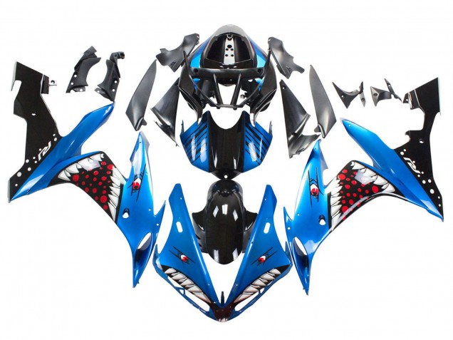 Purchase 2004-2006 Blue Black Red White Shark Yamaha YZF 1000 R1 Motorcycle Fairings UK