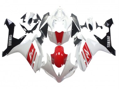 Purchase 2007-2008 White Red Black Yamaha YZF 1000 R1 Motorcycle Fairing UK