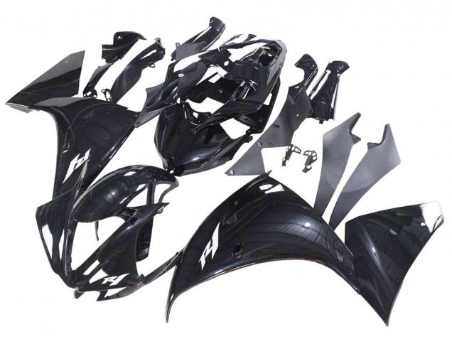 Purchase 2012-2014 Glossy Black Yamaha YZF 1000 R1 Motorcycle Fairings UK