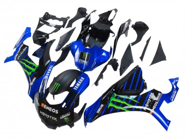 Purchase 2015-2019 Blue Matte Black Green Monster ENEOS Yamaha YZF 1000 R1 Motorcycle Fairings UK