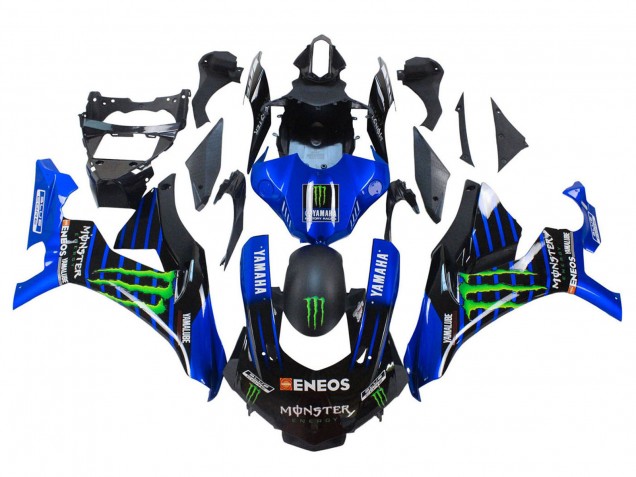 Purchase 2015-2019 Blue Matte Black Green Monster ENEOS Yamaha YZF 1000 R1 Motorcycle Fairings UK