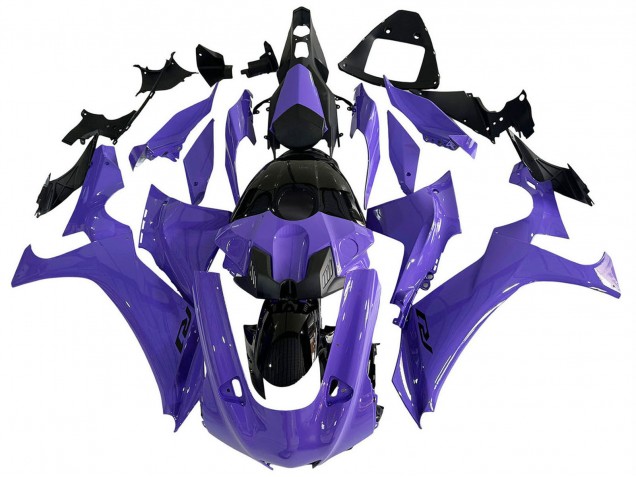 Purchase 2020-2025 Purple Glossy Black Yamaha YZF 1000 R1 Motorcycle Fairings UK