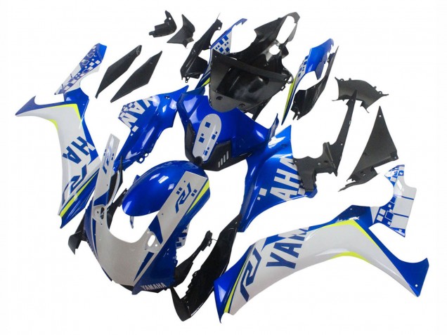 Purchase 2020-2025 White Blue Neon Yellow Glossy Black Yamaha YZF 1000 R1 Motorcycle Fairings UK