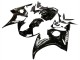 Purchase 2003-2004 Glossy Black White Decals Yamaha YZF R6 Motorcycle Fairings UK