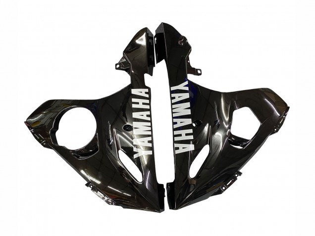 Purchase 2006-2009 Glossy Black White Decals Yamaha YZF R6S Motorcycle Fairings UK