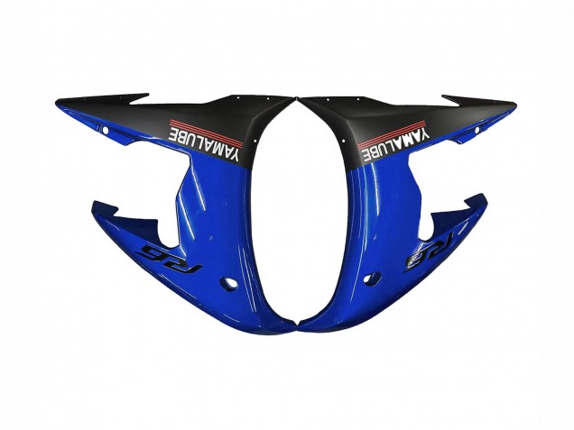 Purchase 2006-2009 Blue White Glossy Black Yamalube Yamaha YZF R6S Motorcycle Fairings UK
