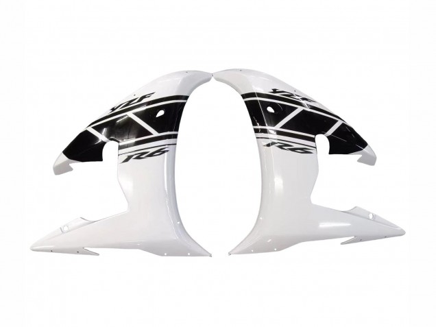 Purchase 2003-2004 White Glossy Black Yamaha YZF R6 Motorcycle Fairing UK
