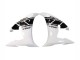 Purchase 2003-2004 White Glossy Black Yamaha YZF R6 Motorcycle Fairing UK