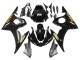 Purchase 2003-2004 Glossy Black Gold Decals Yamaha YZF R6 Motorcycle Fairings UK