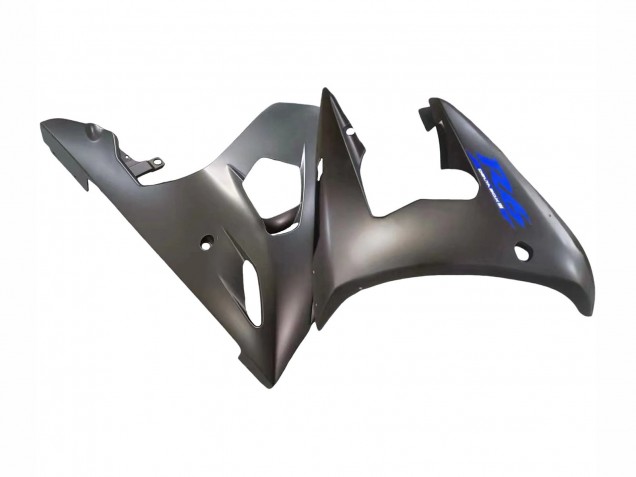 Purchase 2006-2009 Matte Black Blue Yamaha YZF R6S Motorcycle Fairings UK