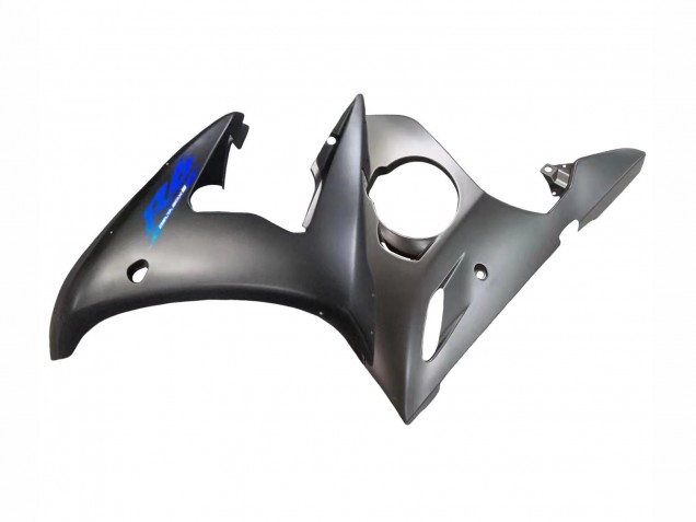 Purchase 2006-2009 Matte Black Blue Yamaha YZF R6S Motorcycle Fairings UK