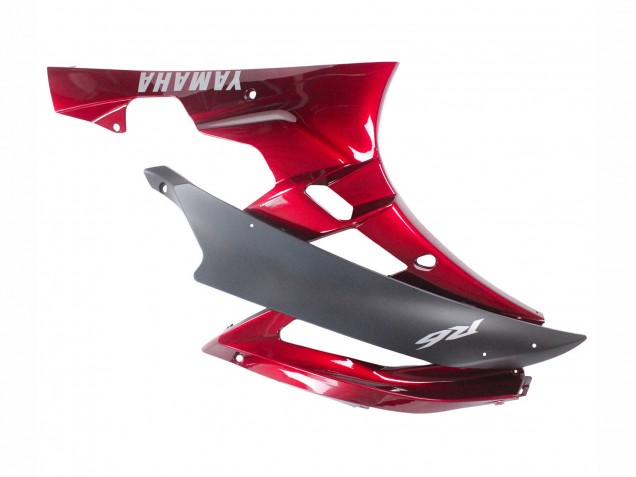 Purchase 2006-2007 Red Matte Black Yamaha YZF 600 R6 Motorcycle Fairing UK