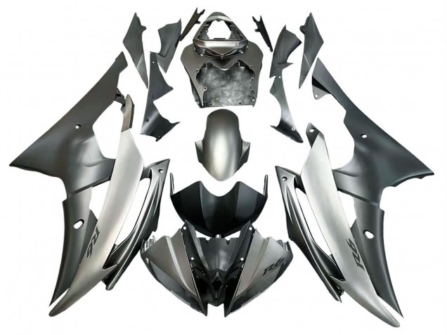 Purchase 2008-2016 Silver Grey Yamaha YZF 600 R6 Motorcycle Fairings UK