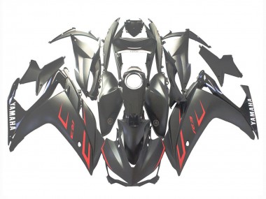 Purchase 2015-2018 Black Red Yamaha YZF R3/R25 Motorcycle Fairings UK