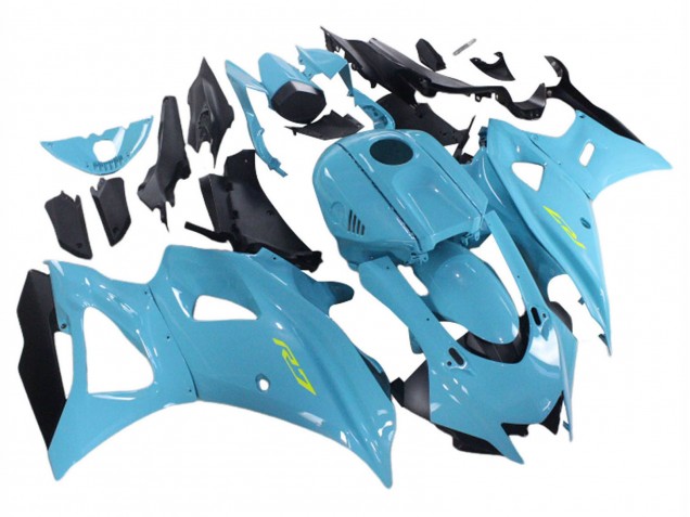 Purchase 2021-2024 Blue Yamaha YZF R7 Motorcycle Fairings UK