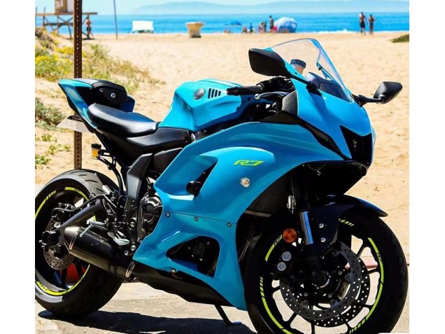 Purchase 2021-2024 Blue Yamaha YZF R7 Motorcycle Fairings UK