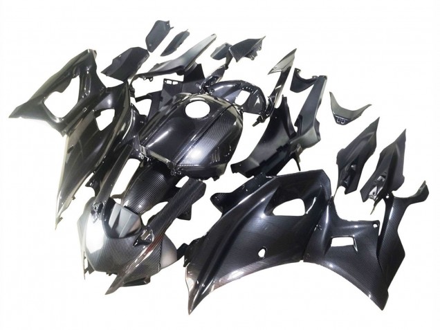 Purchase 2021-2024 Black Carbon Fiber Carbon Fiber Yamaha YZF R7 Motorcycle Fairings UK