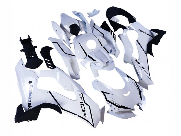 Purchase 2021-2025 White Black Kawasaki ZX10R Motorcycle Fairings UK