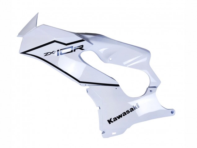 Purchase 2021-2025 White Black Kawasaki ZX10R Motorcycle Fairings UK