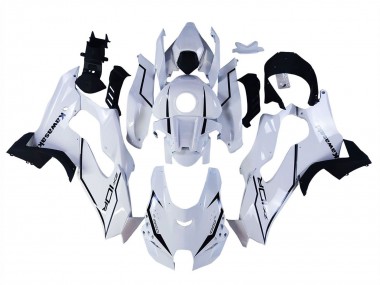 Purchase 2021-2025 White Black Kawasaki ZX10R Motorcycle Fairings UK