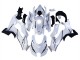 Purchase 2021-2025 White Black Kawasaki ZX10R Motorcycle Fairings UK