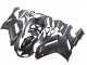 Purchase 2007-2008 Matte Black with Yellow Logo Ninja Kawasaki ZX6R Motorcycle Fairings UK