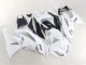 Purchase 2009-2012 White Black Ninja Kawasaki ZX6R Motorcycle Fairings UK