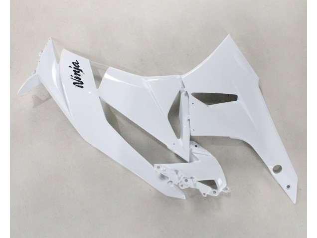 Purchase 2009-2012 White Black Ninja Kawasaki ZX6R Motorcycle Fairings UK
