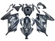 Purchase 2013-2024 Matte Black White Elf Snow Kawasaki EX300 Motorcycle Fairings UK