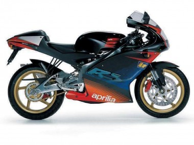 Purchase 2000-2005 Black Red Silver Aprilia RS125 Motorcycle Fairings UK
