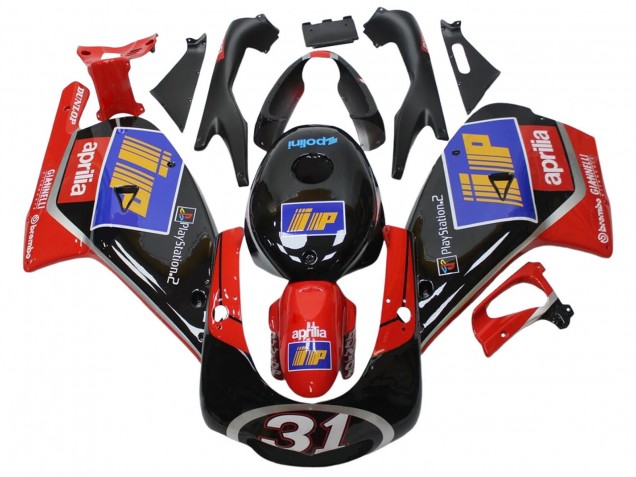 Purchase 2000-2005 Red Blue Black 31 Aprilia RS125 Motorcycle Fairings UK Purchase 2000-2005 Red Blue Black 31 Aprilia RS125 Motorcycle Fairings UK