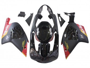 Purchase 2000-2005 Red Yellow Black Aprilia RS125 Motorcycle Fairings UK