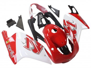 Purchase 2000-2005 White Red Aprilia RS125 Motorcycle Fairings UK