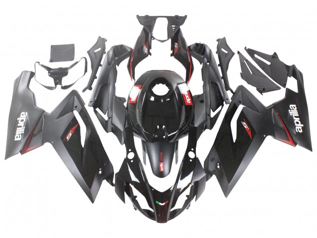 Purchase 2006-2011 Glossy Black Red White Decal Aprilia RS125 Motorcycle Fairings UK