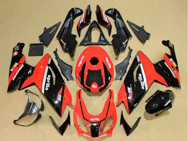 Purchase 2006-2011 Red Glossy Black White Aprilia RS125 Motorcycle Fairings UK
